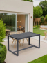 Стол садовый обеденный из алюминия Callisto giardino G001.1E 150x84х77 см