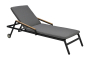 НИЦЦА шезлонг лежак алюминий текстилен