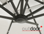 Зонт садовый OUTDOOR Малибу, айвори