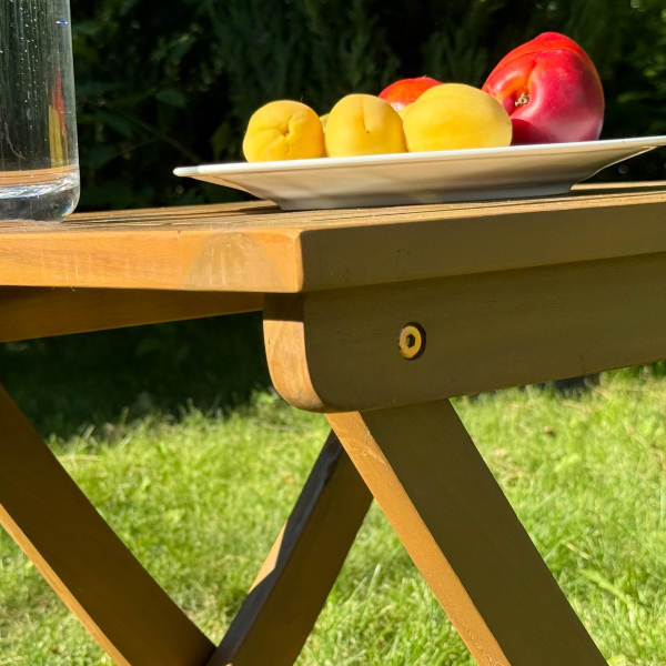 Столик Royal Family RAMON для шезлонга из акации (teaklook)