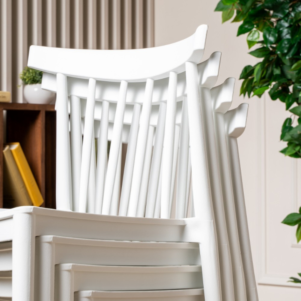 Комплект обеденных стульев Royal Family KAI (4 шт.) белый