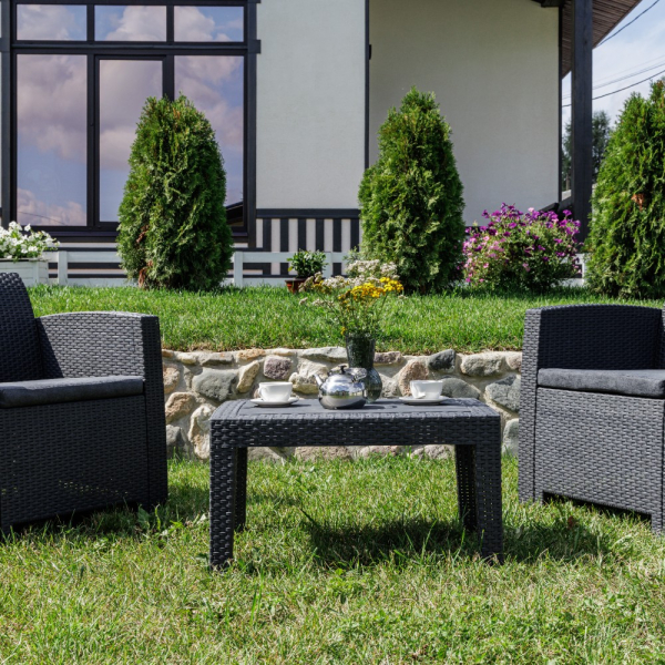 Комплект мебели Royal Family LANA XS графит