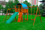 Детская игровая площадка Jungle Villa + Swing Module Xtra с рукоходом