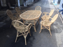 Обеденный комплект плетеной мебели 