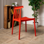 Стул из пластика RoyalFamily Kai (Кай) красный