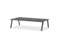 Мальмо Стол кофейный антрацит, алюминий