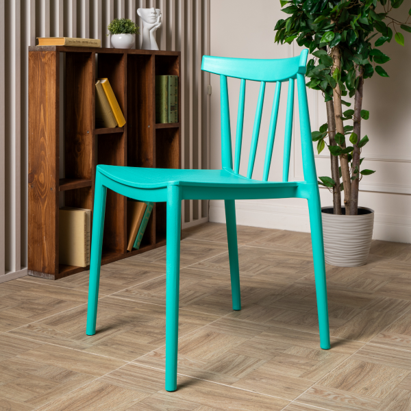 Пластиковый стул RoyalFamily Kai (Кай) тиффани