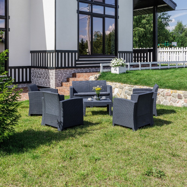 Комплект мебели Royal Family LANA L графит