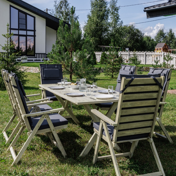 Обеденный комплект Royal Family CAMILLA белого цвета