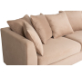 Диван Roberto трехместный раскладной бежевый