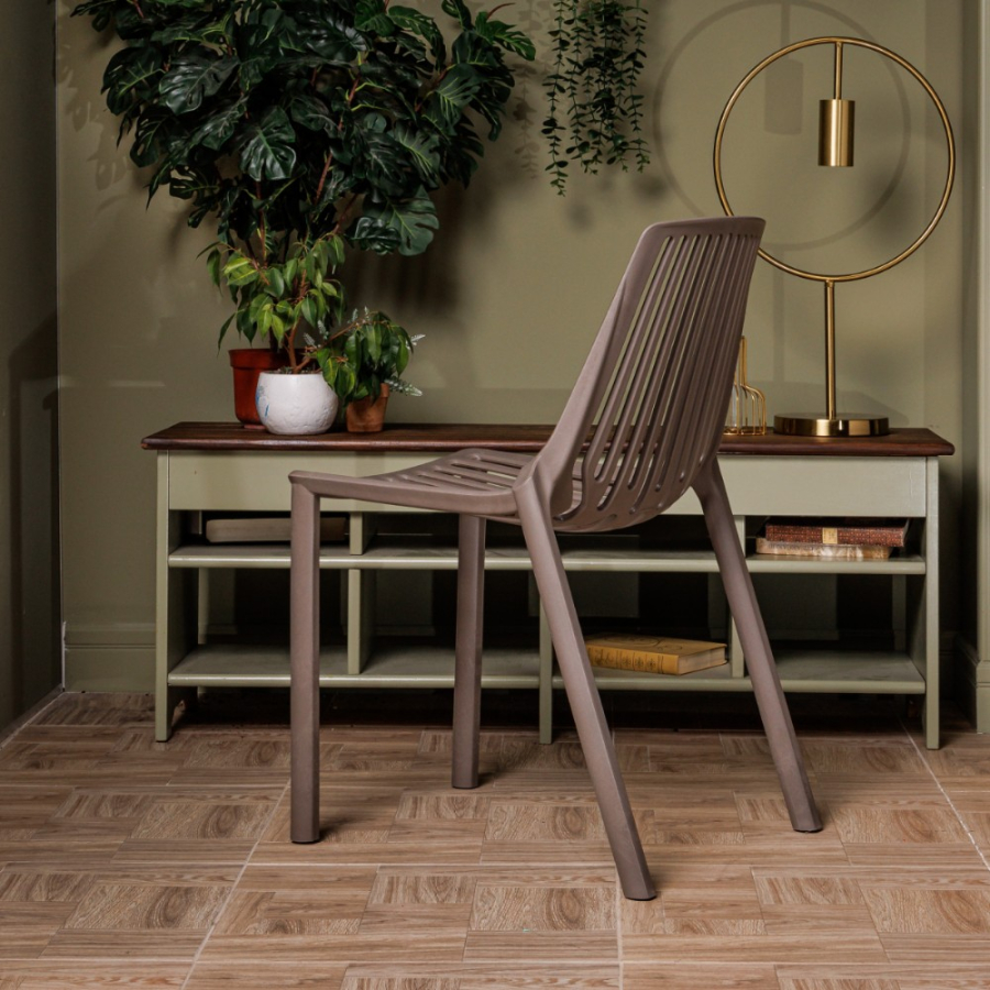 Комплект стол TOM (капучино) + 4 стула NICO (капучино)