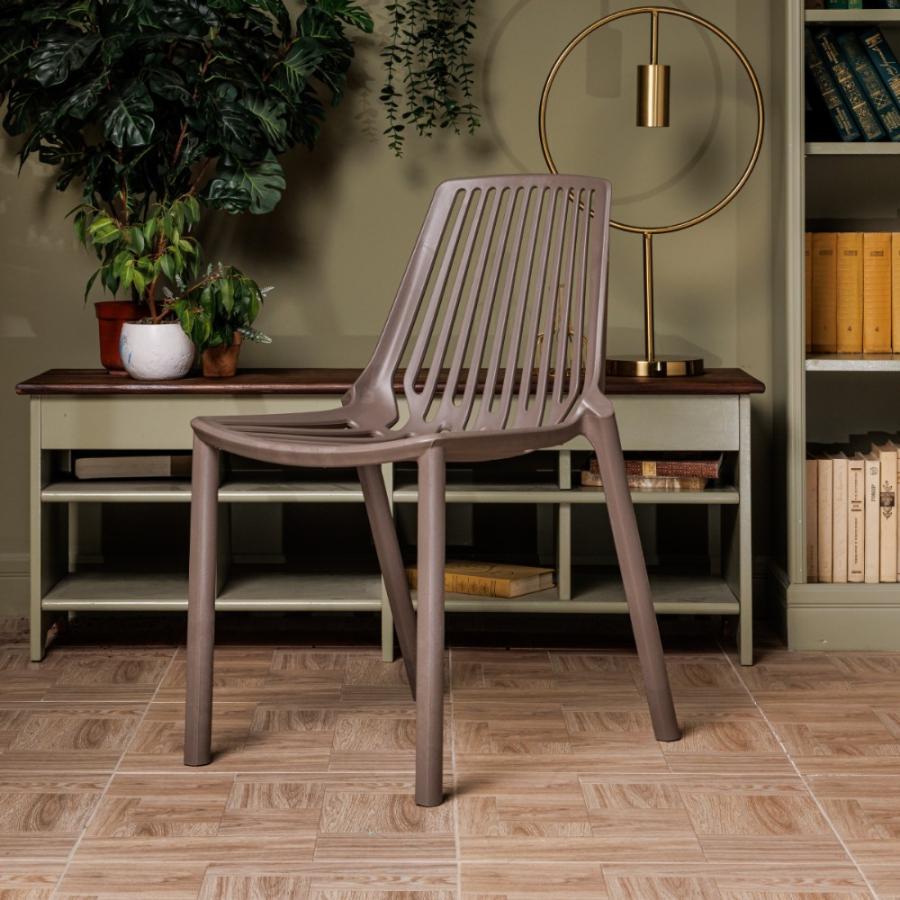 Комплект стол TOM (капучино) + 4 стула NICO (капучино)