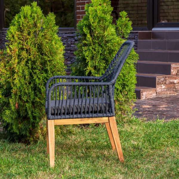 Кресло Royal Family CHLOE серое