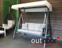 Качели садовые OUTDOOR Бали, графит