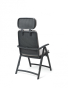 Кресло пластиковое складное Acquamarina антрацит