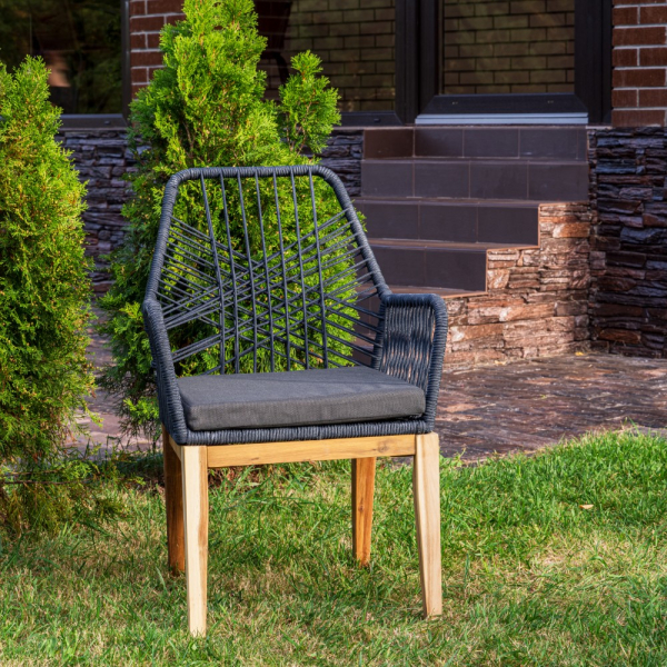 Комплект кресел Royal Family CHLOE, серое, 2 шт.