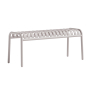 Скамья прямая Flow, RAL 7036-серо-бежевый