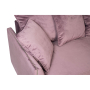 Диван Mores трехместный раскладной (пыльная роза)