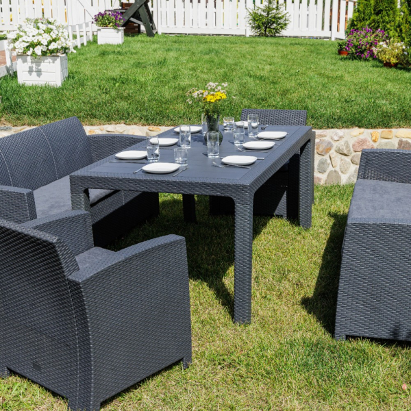 Комплект Royal Family GRAND LANA DINING XL графит