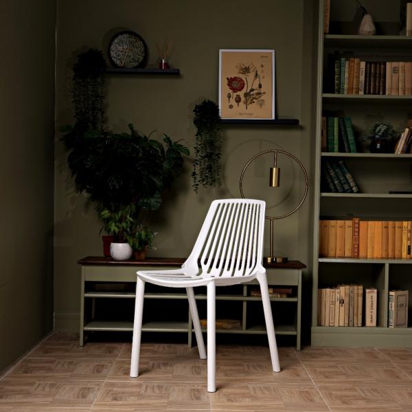 Пластиковый стул RoyalFamily Nico (Нико) белый