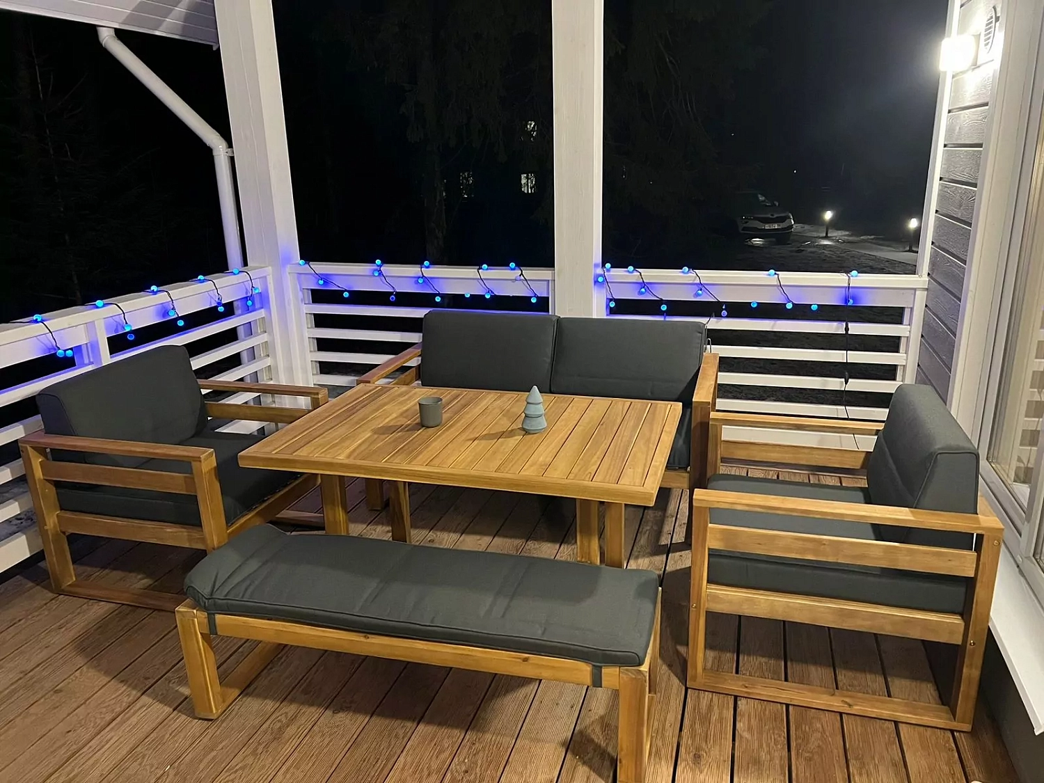 BOOKA обеденный комплект с скамьей