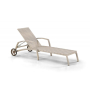 Шезлонг-лежак плетеный A35C-W85 Latte
