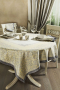 Скатерть RENESSANS creme Maison Christelle SQ