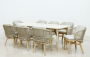Комплект деревянной мебели Mali, 8 персон
