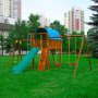 Детская игровая площадка Jungle Villa + Swing Module Xtra с рукоходом