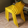 Комплект обеденных стульев Royal Family NICO (4 шт.) желтый