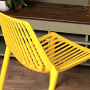 Стул из пластика RoyalFamily Nico (Нико) желтый