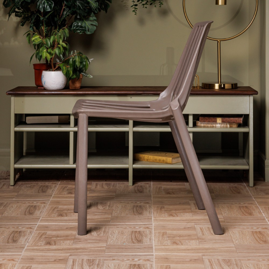 Комплект стол TOM (капучино) + 4 стула NICO (капучино)