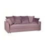 Диван Mores трехместный раскладной (пыльная роза)