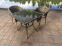 Комплект из искусственного ротанга стол Греция + 2 кресла Греция