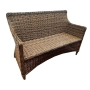 ПЛЕТЕНАЯ СОФА 2-местная МАРСЕЛЬ Пруток лиственница