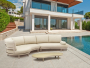 Gotland, комплект лаунж мебели бежевый, алюминий