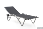 Шезлонг Hera алюминиевый, антрацит