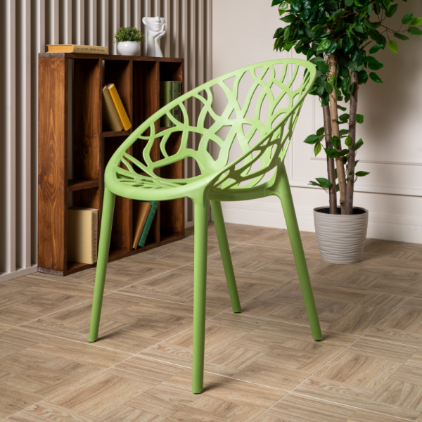 Пластиковый стул RoyalFamily Aria (Ария) мята