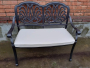 Софа из литого алюминия Valeria II